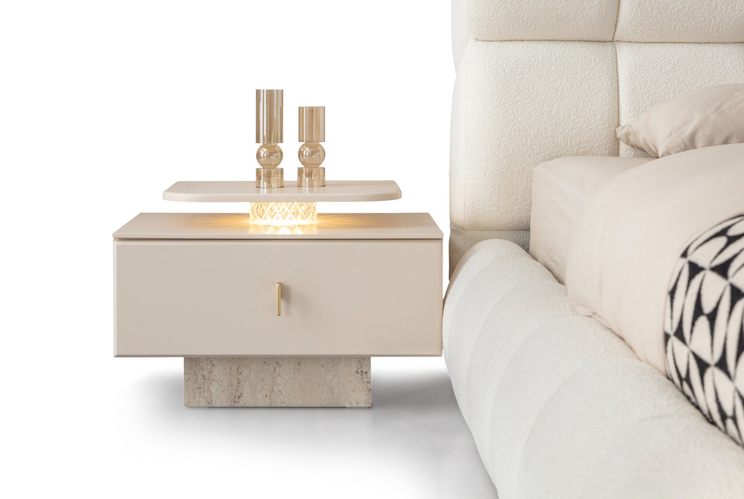 Marble Bedside Table