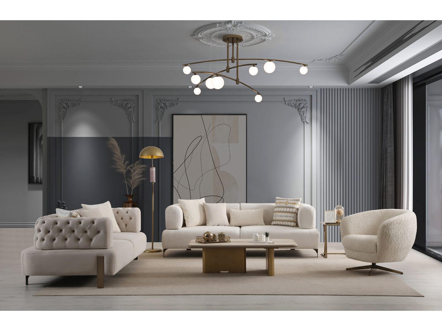 Cratos Sofa Set
