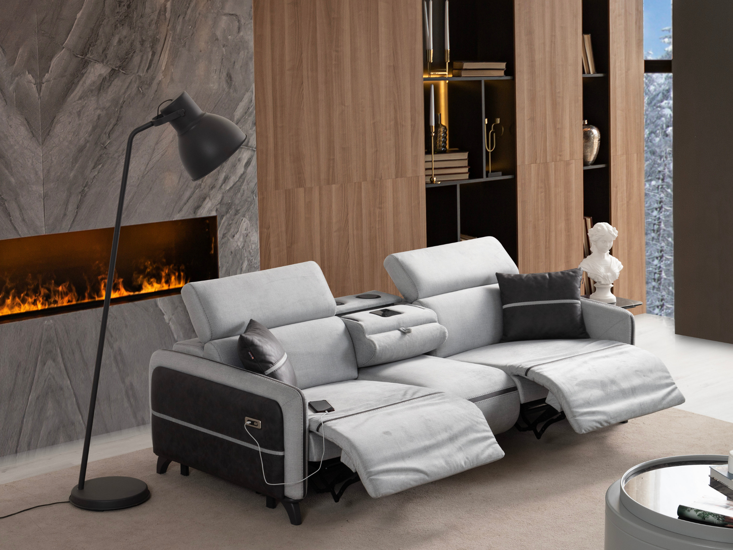 Delhi Recliner Couch
