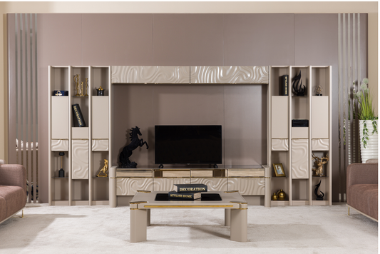 Hera Gold TV Unit