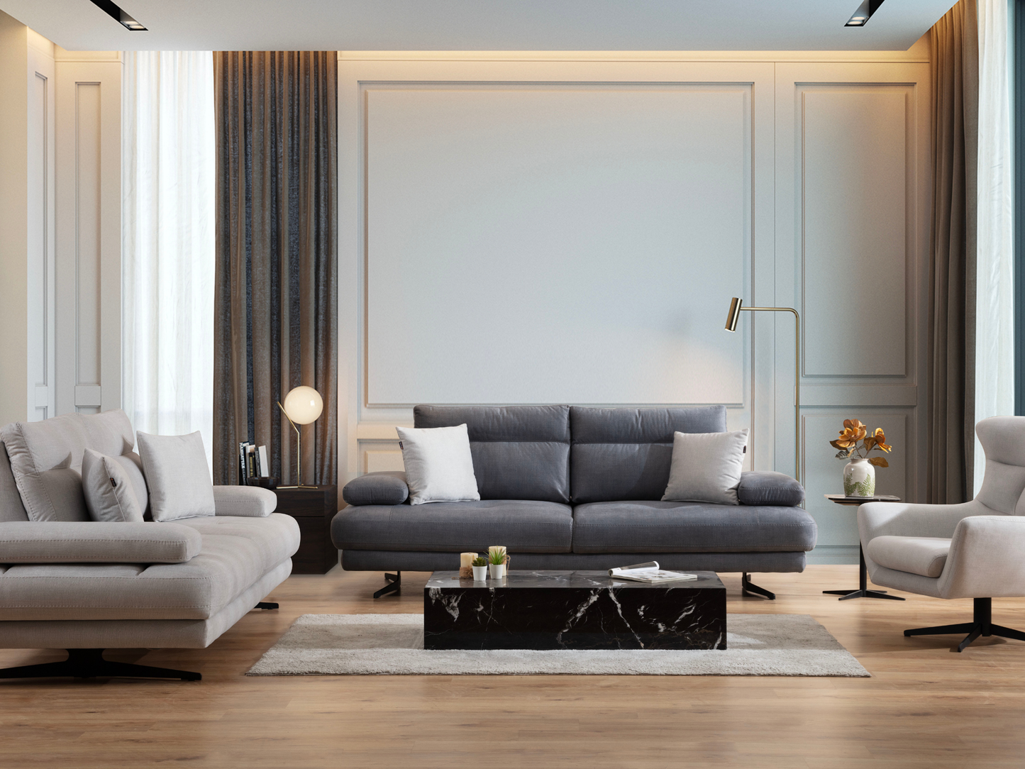 Milano Sofa Set