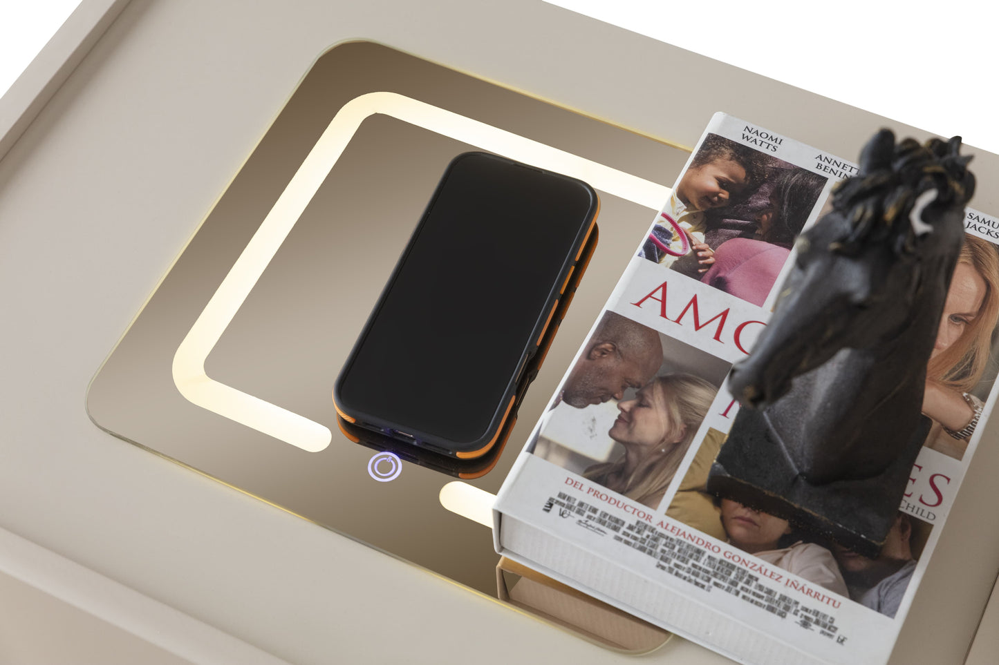 Dolje Wireless Charging Bedside Table