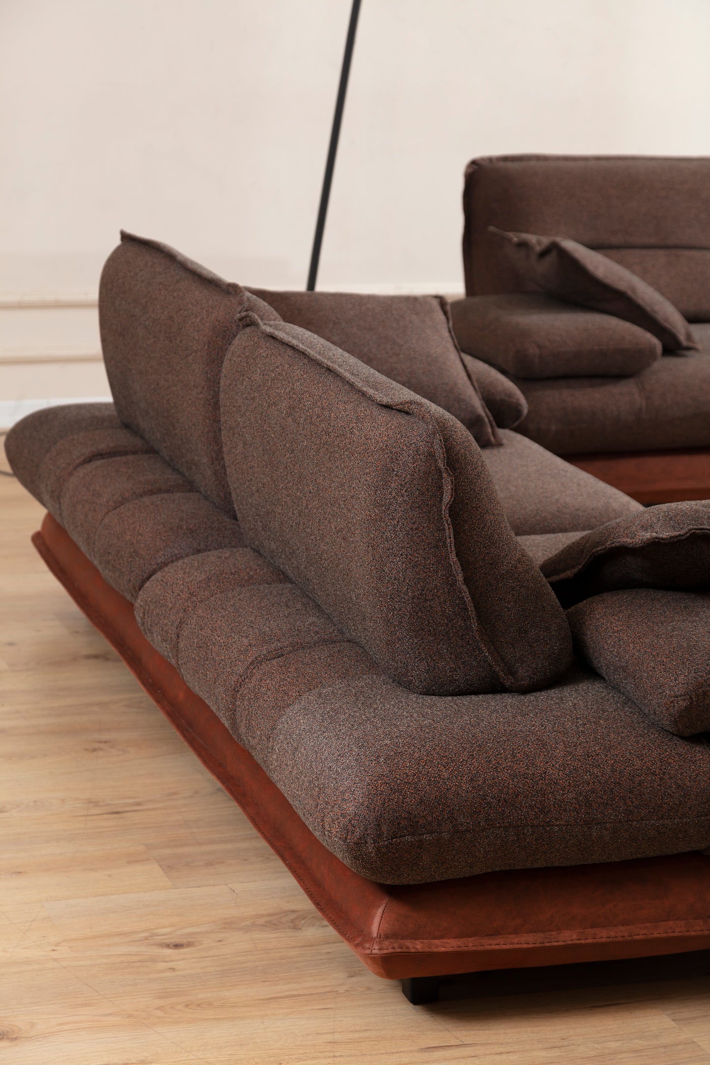 Gradyan Brown Sofa Set
