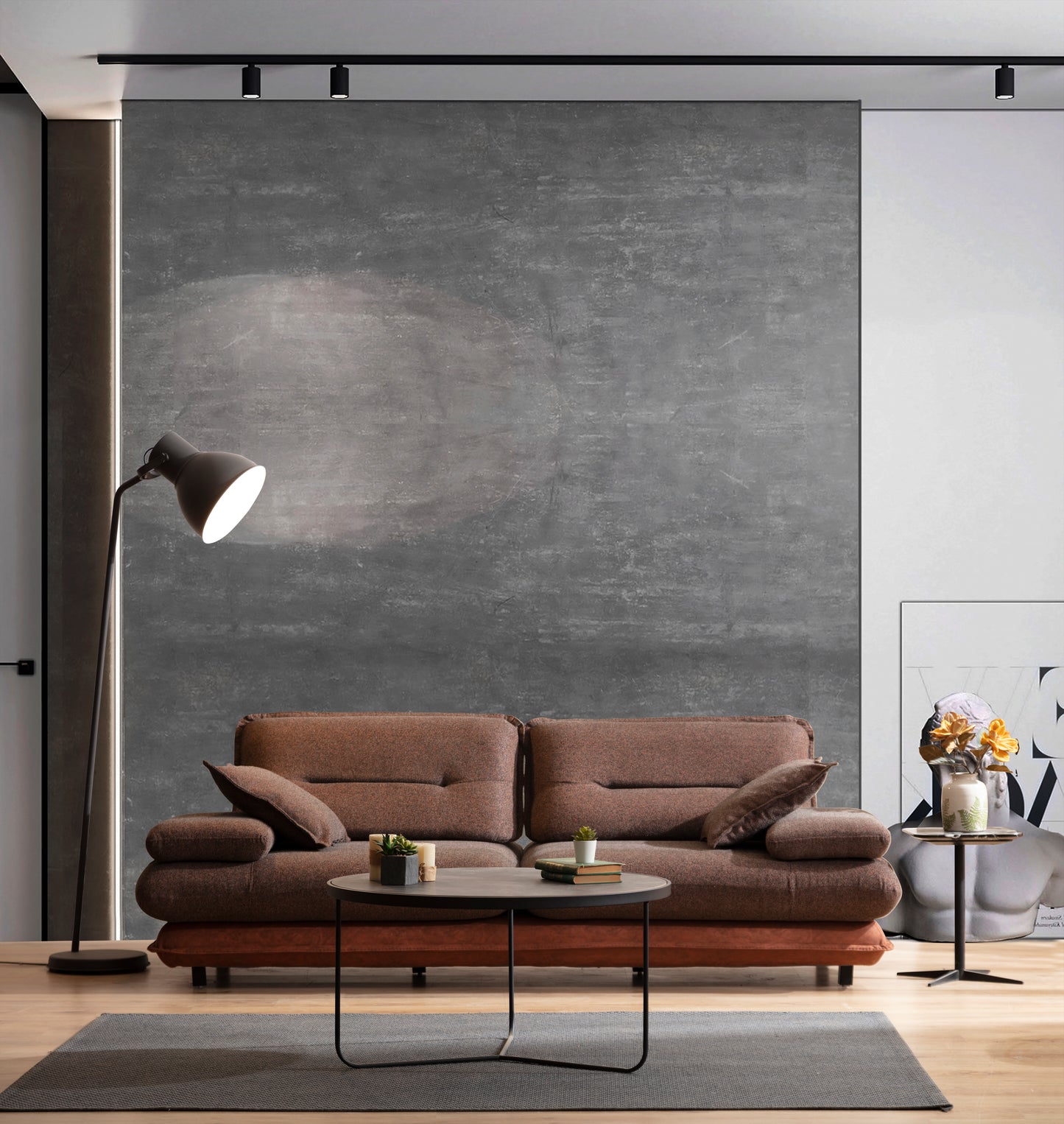 Gradyan Brown Sofa Set