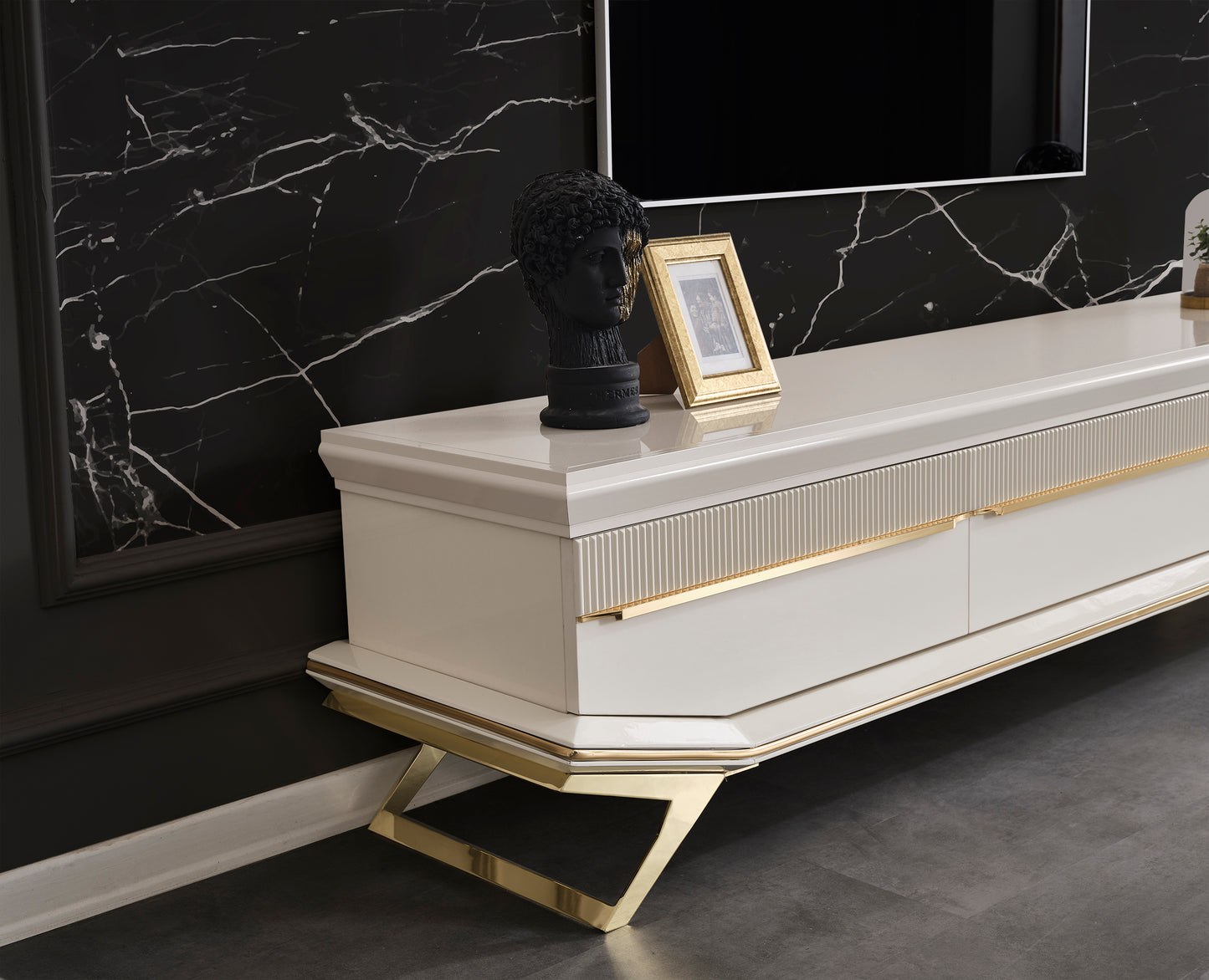 Angel Gold TV Unit
