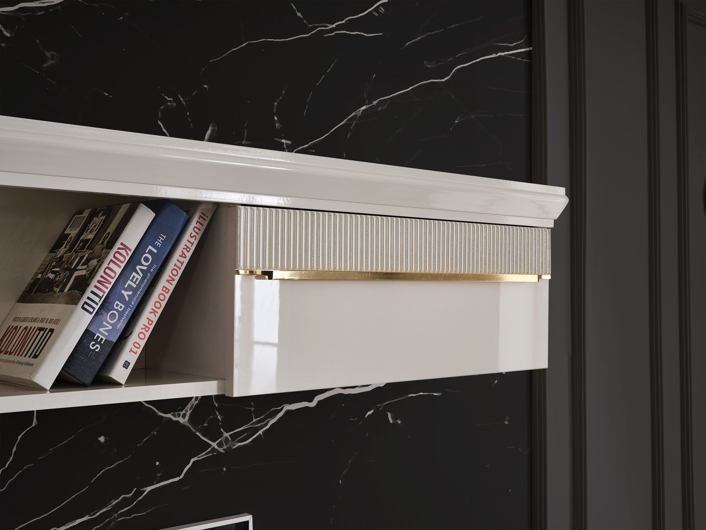 Angel Gold TV Unit
